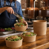 Tigela de Salada Kraft 750 ml Ø150 mm — Lote de 300