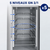 Armoire Refrigerada Positiva Vidrada 650 L Frio Ventilado