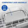Bac Gastro GN 1/3 Inox 20 mm - Compatível com Lava-Louças