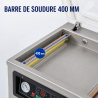 Máquina de Embalagem a Vácuo com Campânula 900 W - Soldadura 400 mm Inox