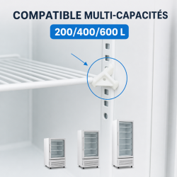 Taquet Armário Refrigerado 200/400/600 L — À Unidade