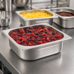 Bac Gastro GN 2/3 Inox 9 L - Profundidade 100 mm