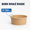 Tigela de Salada Kraft 1000 ml Ø 150 mm - Lote de 300