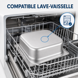 Bac Gastro GN 2/3 Inox 9 L - Profundidade 100 mm
