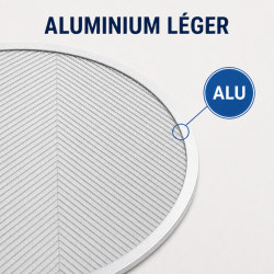 Placa de Pizza Perfurada Ø 250 mm Alumínio — Dynasteel