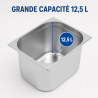 Bac Gastro GN 1/2 Inox Profundidade 200 mm 12,5 L