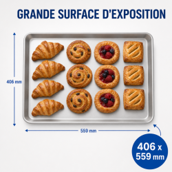 Aluminum Presentation Plate 406 x 559 mm