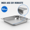 Bac Gastro GN 2/3 Inox — 40 mm, 3 L, Lava-Louças