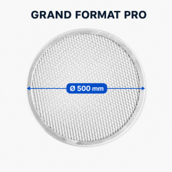 Grelha para Pizza Alumínio Perfurada Ø 500 mm - Pro
