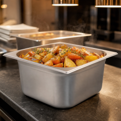 Bac Gastro GN 2/3 Inox 18 L - Profundidade 200 mm