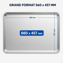Plaque de Présentation Aluminium 660 x 457 mm Rectangle