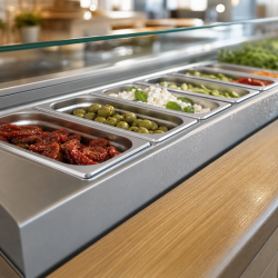 Bac Gastro GN 1/9 Inox - Profundidade 65 mm - 0,6 L