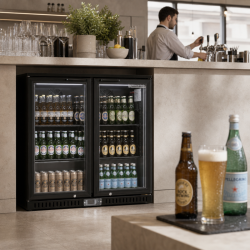 Bar Traseiro Refrigerado 209 L 2 Portas de Vidro — Ventilado