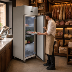 Armoire Refrigerada Positiva 650 L Inox GN 2/1 Ventilada