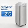 Armoire Refrigerada Positiva 650 L Inox GN 2/1 Ventilada