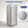 Armoire Refrigerada Positiva 650 L Inox GN 2/1 Ventilada