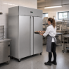 Armoire Negativa 1400 L Inox 2 Portas GN 2/1 Ventilada