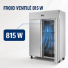 Armoire Negativa 1400 L Inox 2 Portas GN 2/1 Ventilada