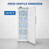 Armário Refrigerado Ventilado 306 L +2/+8 °C Porta Cheia