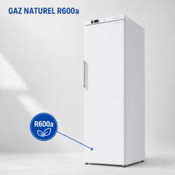 Armário Refrigerado Ventilado 306 L +2/+8 °C Porta Cheia