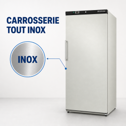 Armadura de Congelação Inox 510 L Ventilada -18/-22 °C