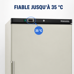 Armadura de Congelação Inox 510 L Ventilada -18/-22 °C