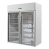 Positive Refrigerated Cabinet 1400 L 2 Glass Doors GN 2/1