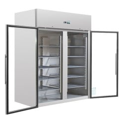 Armoire Réfrigérée Positive 1400 L 2 Portes Vitrées GN 2/1