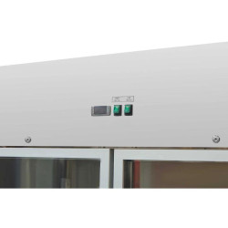 Armoire Refrigerada Positiva 1400 L 2 Portas de Vidro GN 2/1