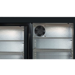 Arrière-Bar Refrigerado 320 L 3 Portas de Vidro Deslizantes