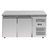 Mesa Refrigerada Positiva 2 Portas 228 L Ventilada Inox