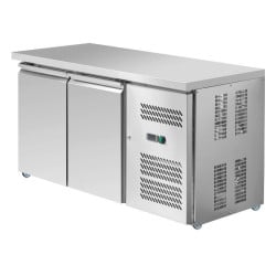 Mesa Refrigerada Positiva 2 Portas 228 L Ventilada Inox