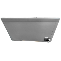 Congélateur Aspect Inox à Portes Coulissantes Vitrées - 500 L - TENSAI