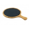 Prancha Ardósia E Bambu 38,5x28