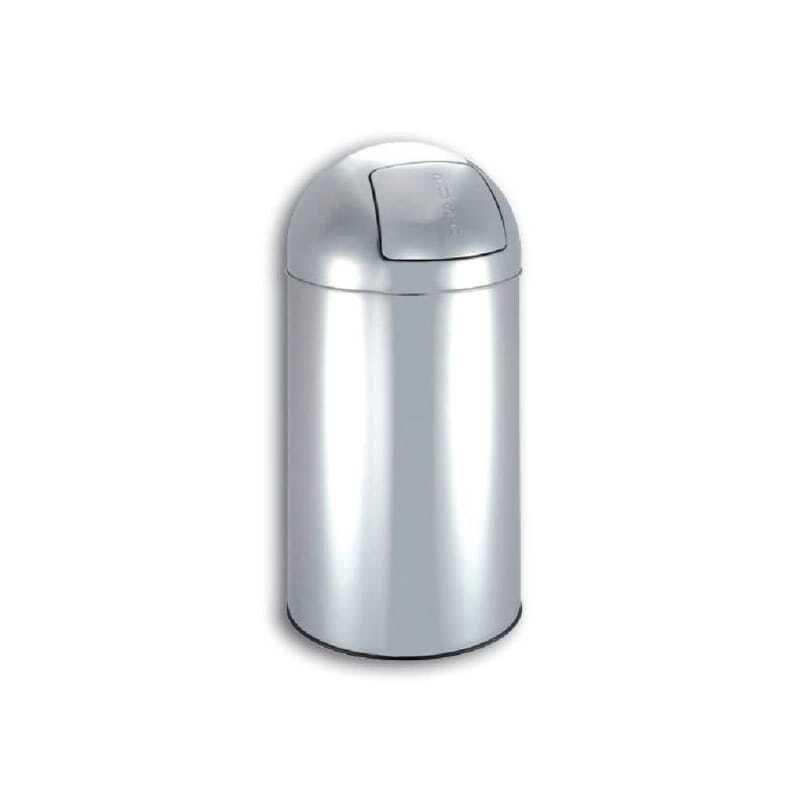 Stainless Steel Push Bin 18 L. FourniResto