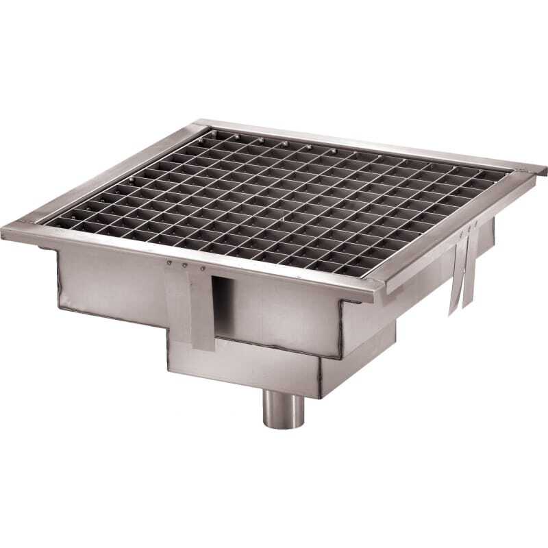 Stainless Steel Floor Drain 40 X 40 cm Stainless Steel Floor Drain 40 X 40 cm