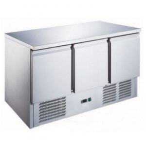 Compact Refrigerated Table GN 1/1 Positive 3 Doors