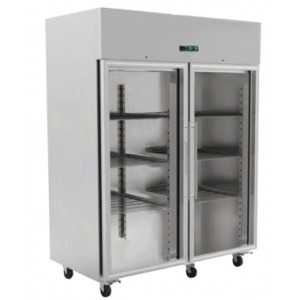Armoire Refrigerada Positiva 1400 L 2 Portas de Vidro GN 2/1