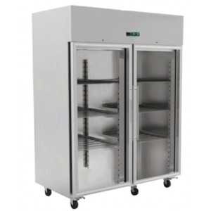 Refrigerated Cabinet with 2 Glass Doors GN2/1 - 1400 L