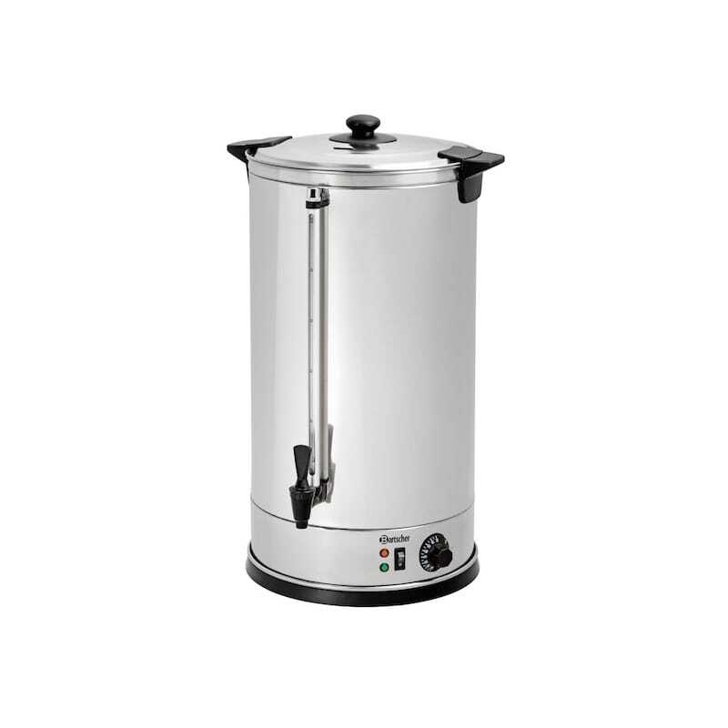 Distribuidor de água quente 28L - Distribuidor isotérmico / Samovar / Panela de vinho quente profissional Casselin