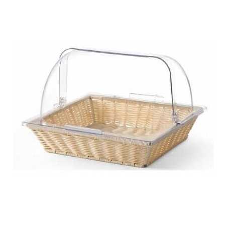 Bread Basket Rectangle - RollTop Lid - Hendi