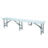 Banc Pliable Blanc - HENDI