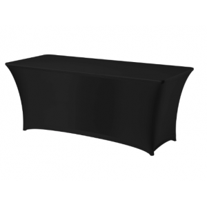 Housse pour Table Rectangulaire Noire 1200 - HENDI