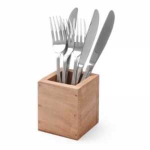 Wooden Cutlery Holder - HENDI