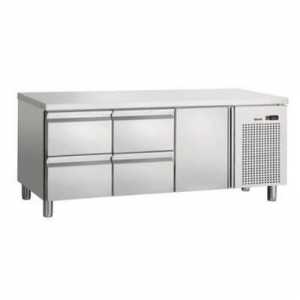 Refrigerated Table 1/1GN - 4 Drawers - 1 Door - 1 Shelf - Bartscher