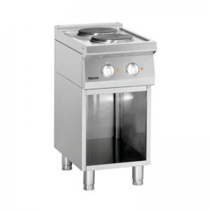 Two-plate stove with base Series 700