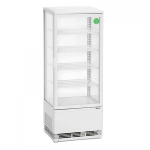 Mini vitrine refrigerada profissional de 98 litros