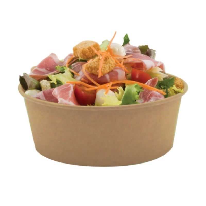Tigela de Salada - Ø 184 mm - 1300 ml - Ecológico - Lote de 50