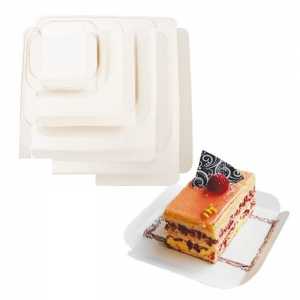 Striped Cardboard Squares - 13 x 13 cm - Pack of 250