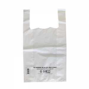 Reusable White Shoulder Bags - 10 L - Pack of 500